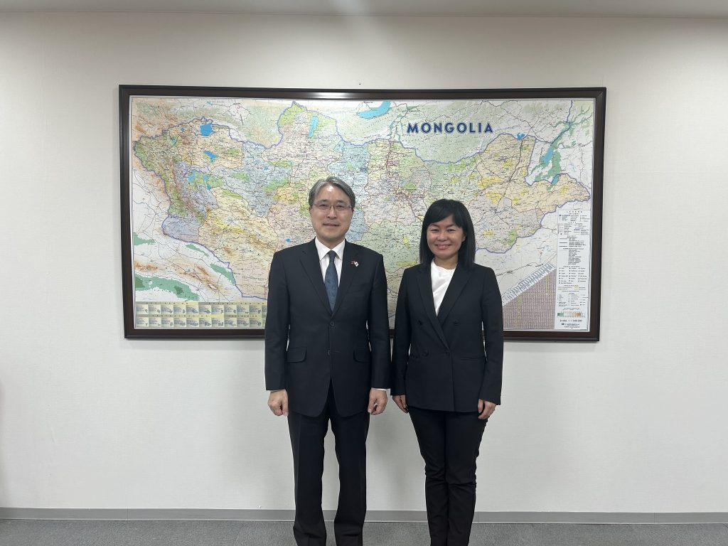 A joint meeting was organized with Masaru Iwahara, Ambassador Extraordinary and Plenipotentiary of Japan to Mongolia.