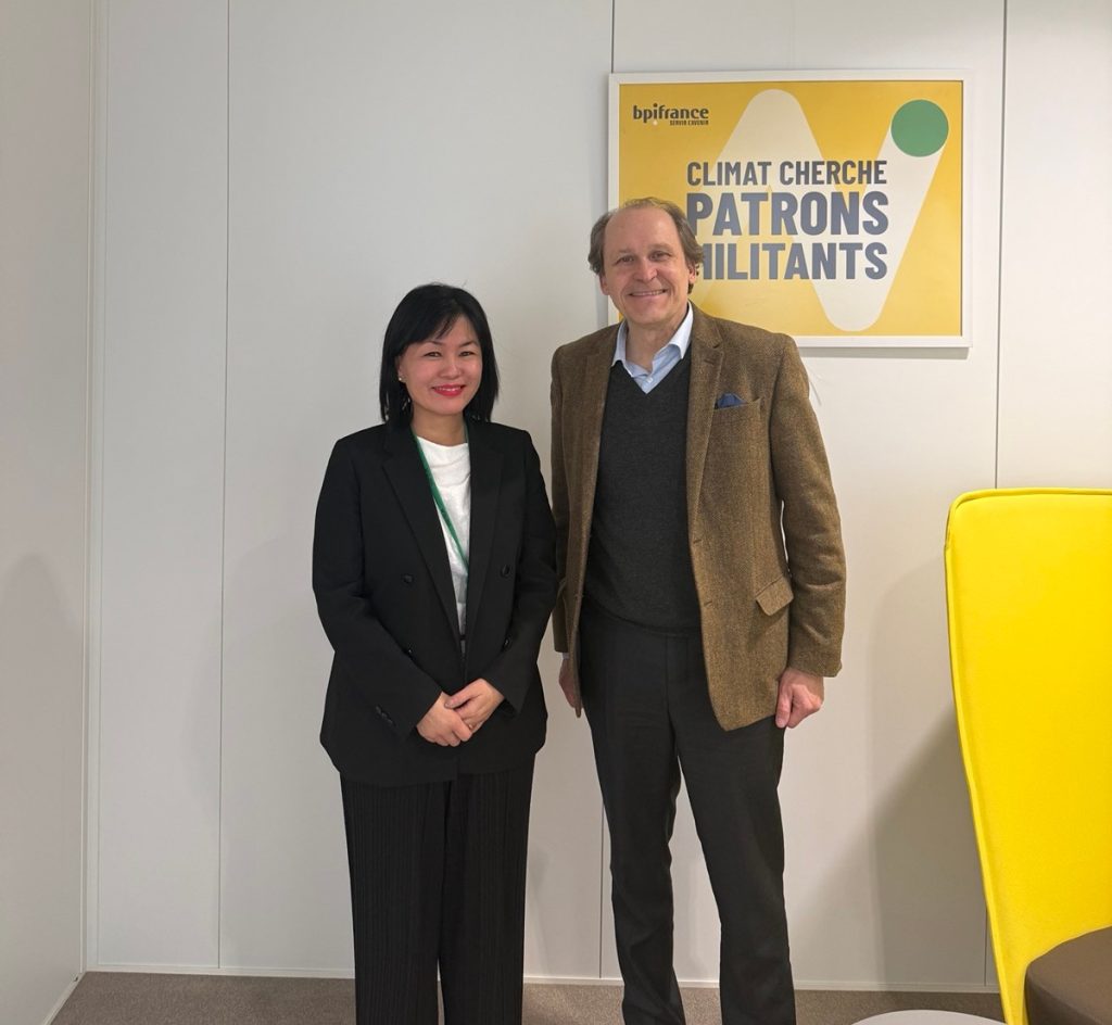 Head of Investment and Trade Department B. Zandan held a meeting with Hugh Latouret, Director of Export Financing of BPI France.