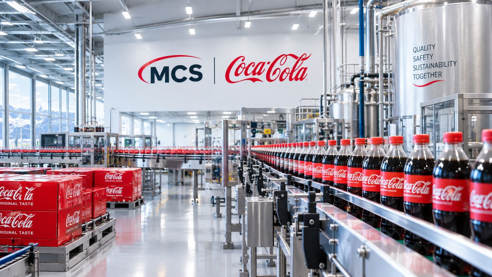 MCS Coca-Cola production facility in Mongolia